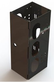 Electron Metal Relay Rack Vertical Cable Management