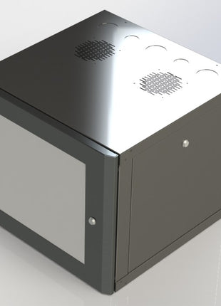 Economical wall-mount knock-down cabinetWall Mount Rack and Cabinet SolutionsElectron Metal Economical wall-mount knock-