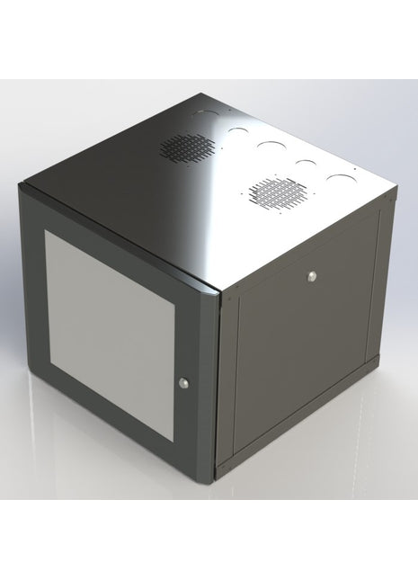 Economical wall-mount knock-down cabinetWall Mount Rack and Cabinet SolutionsElectron Metal Economical wall-mount knock-