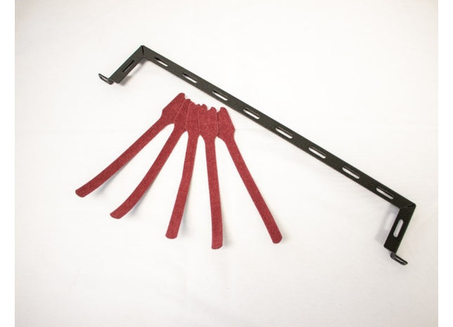 Cable Support Rod with Velcro Tie wrapCabinet Cable Management AccessoriesElectron Metal Cable Support Rod