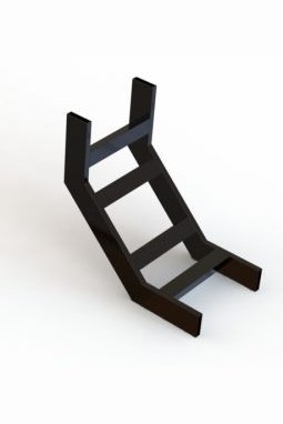 Elbows Down Ladder Tray Sections
