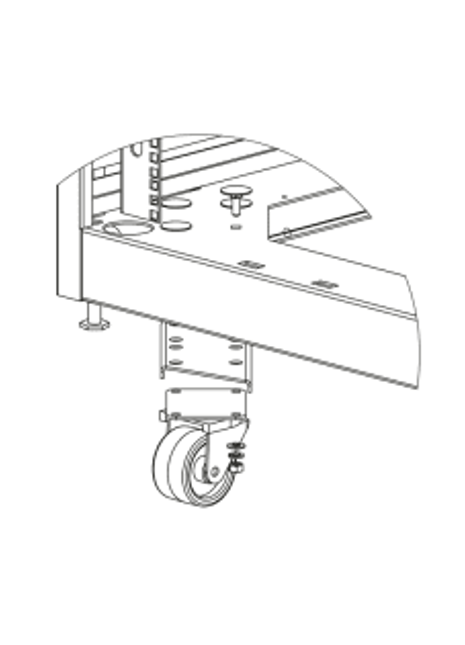 Caster KitElectron Metal Caster Kit