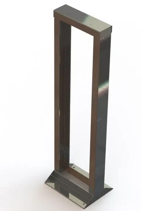 Relay Rack Ground Electron Metal Zone 4 Seismic Relay Rack